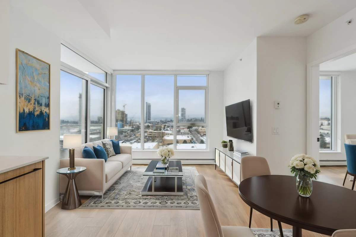 Exterior Rear Photo of 1411 13685 102 Avenue, Surrey, BC