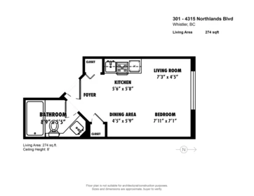 Garage Interior Photo of 301 4315 Northlands Boulevard, Whistler, BC