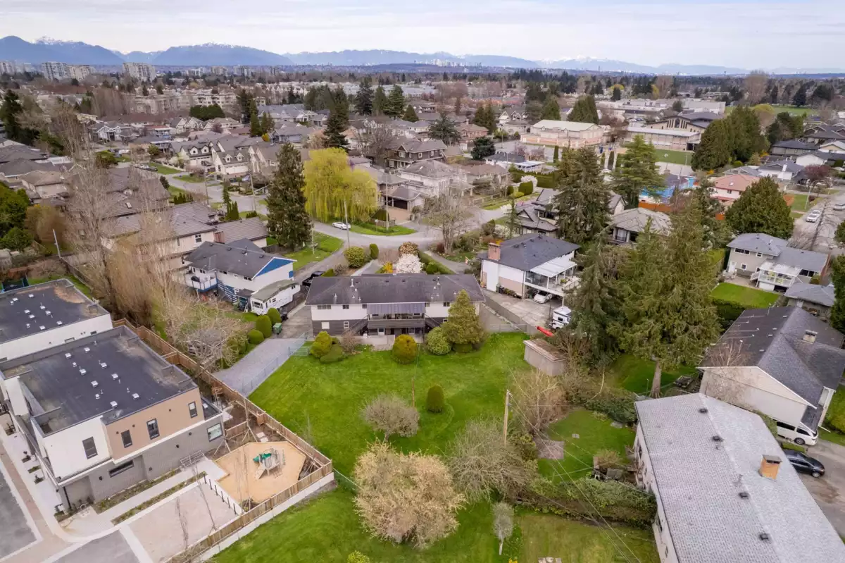 Aerial View of 8082 Lurgan Road, Richmond, BC