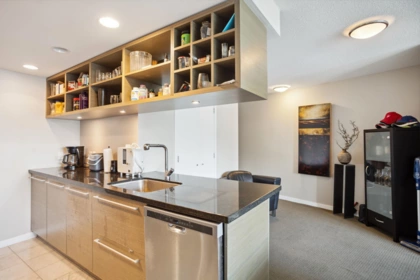 Kitchen Island Photo of 714 833 Seymour Street, Vancouver, BC
