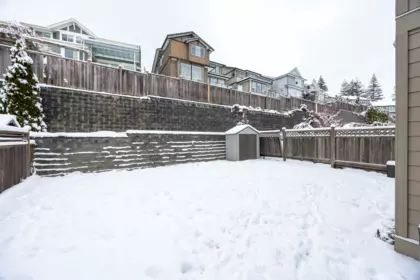 Aerial View of 3501 Sheffield Avenue, Coquitlam, BC