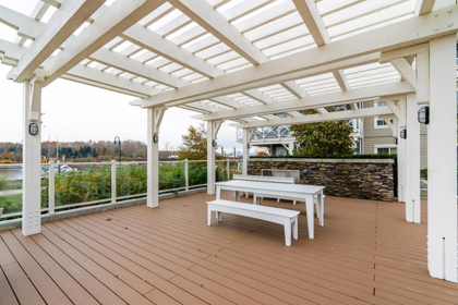 Outdoor Deck Photo of 129 5535 Admiral Way, Delta, BC