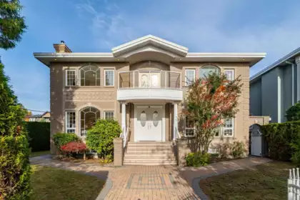 Front exterior of 6111 Kitchener Street, Burnaby, BC