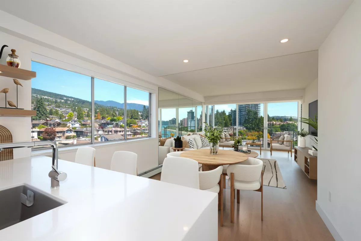 Kitchen Photo of 708 150 24th Street, West Vancouver, BC