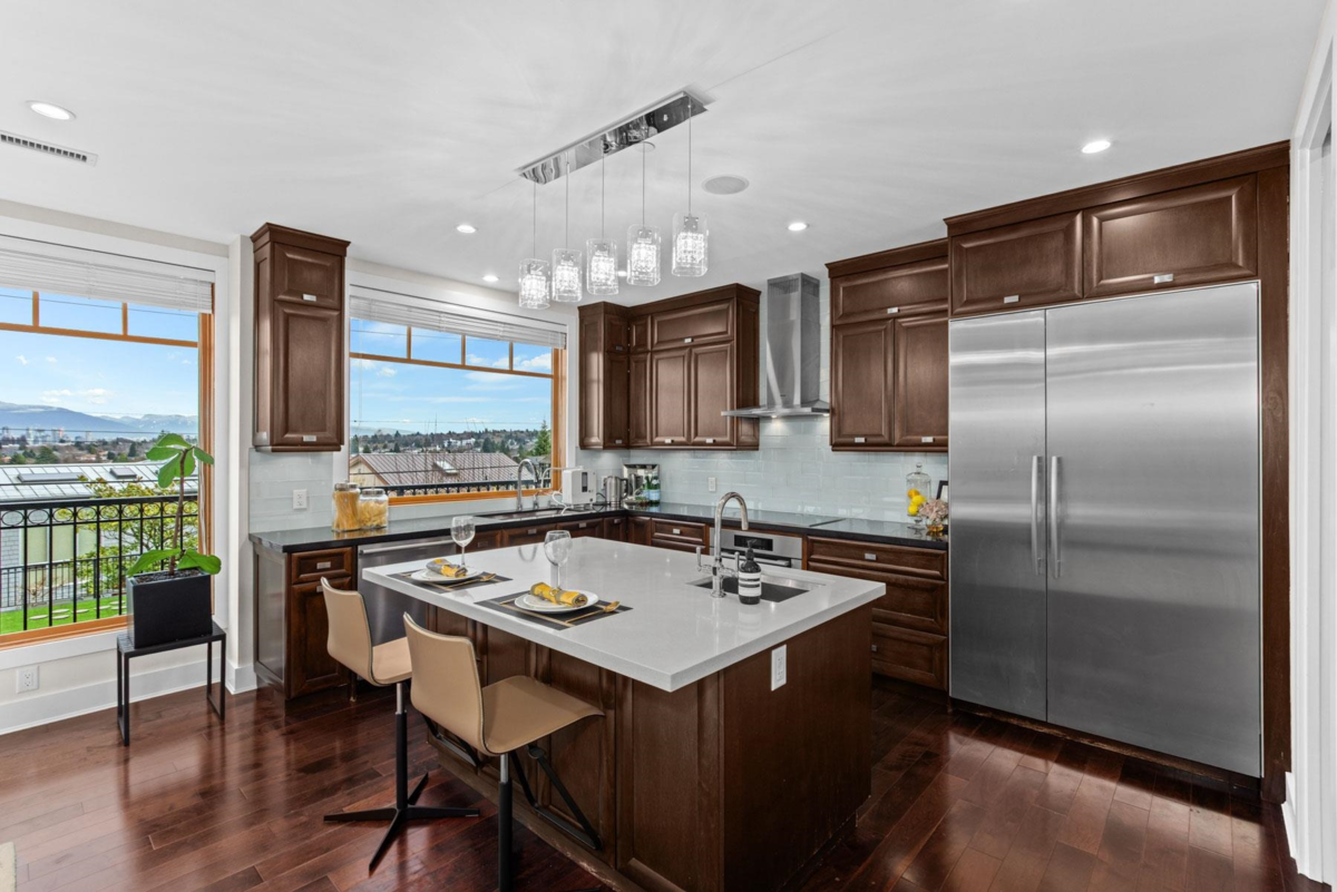 Kitchen Island Photo of 3936 Quesnel Drive, Vancouver, BC