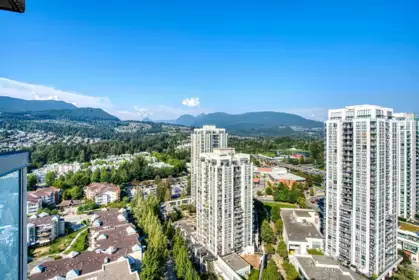 Backyard Photo of 3104 2978 Glen Drive, Coquitlam, BC