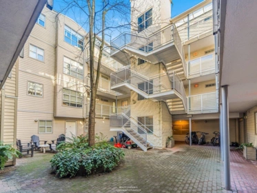 Aerial View of 202 966 W 14th Avenue, Vancouver, BC