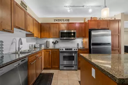 Kitchen Photo of 429 19677 Meadow Gardens Way, Pitt Meadows, BC