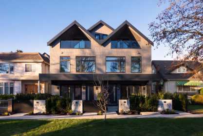 Aerial View of 1 419 W 23rd Avenue, Vancouver, BC