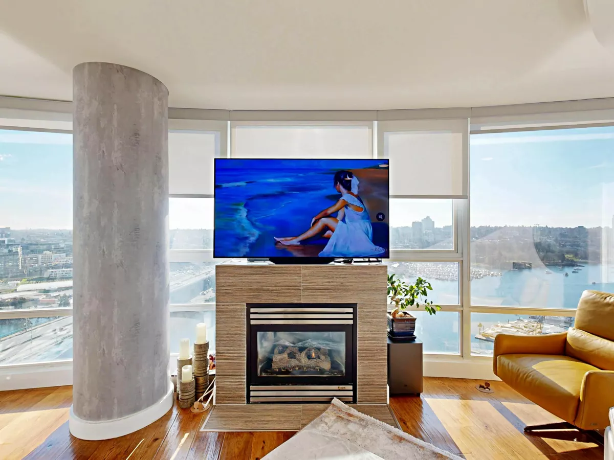 Dining Area Photo of 2706 1033 Marinaside Crescent, Vancouver, BC