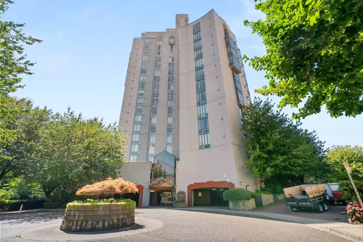 Exterior Rear Photo of 1602 8 Laguna Court, New Westminster, BC