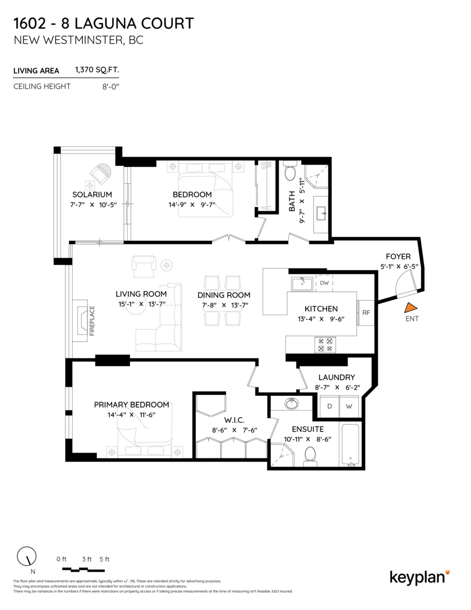 Street View Photo of 1602 8 Laguna Court, New Westminster, BC