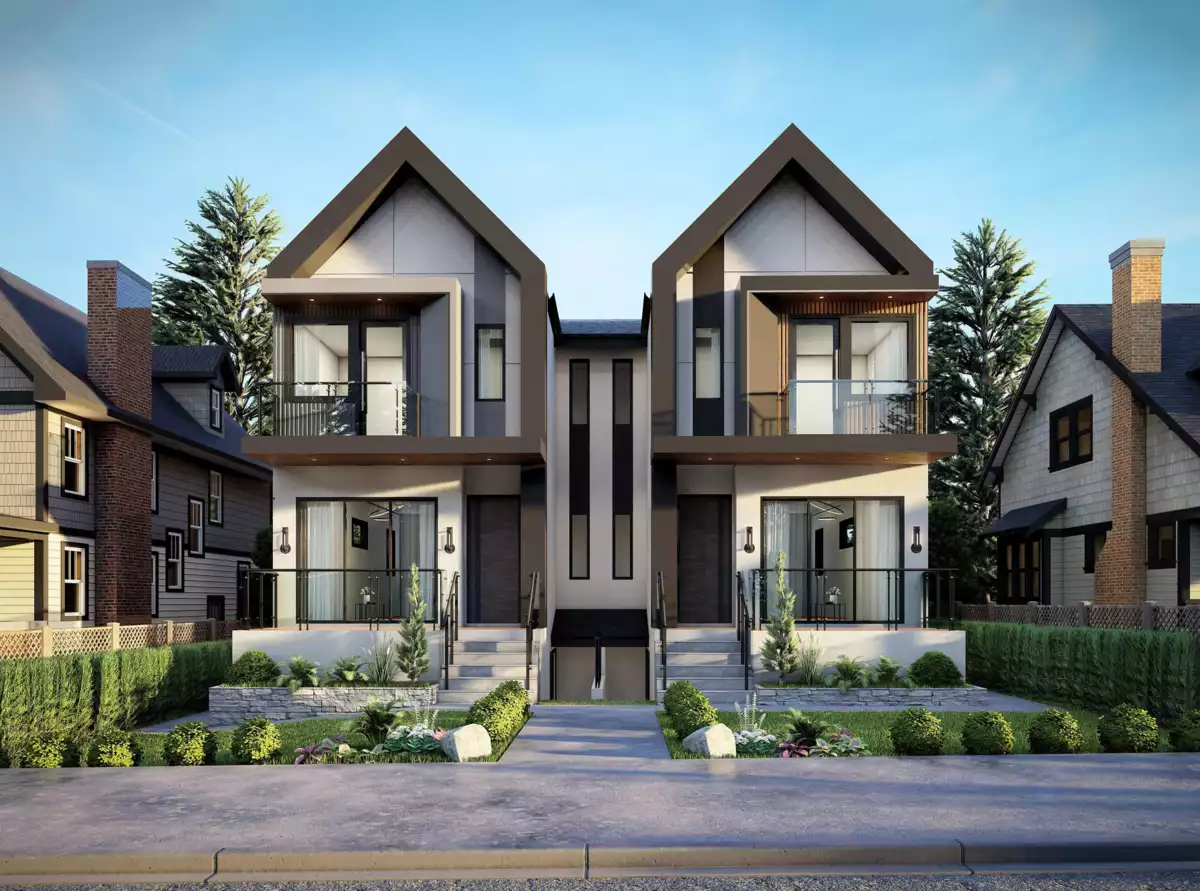 Exterior Front Photo of 1 1541 Willingdon Avenue, Burnaby, BC