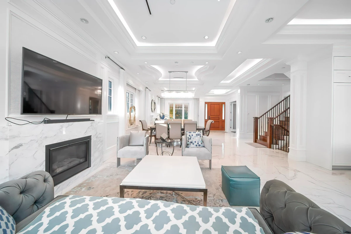 Living Room Photo of 6338 Elm Street, Vancouver, BC