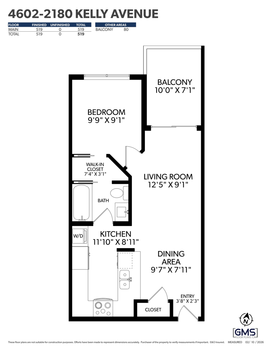 Exterior Rear Photo of 4602 2180 Kelly Avenue, Port Coquitlam, BC