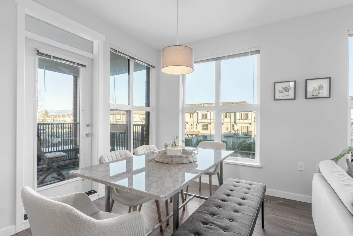 Dining Area Photo of 228 9551 Alexandra Road, Richmond, BC