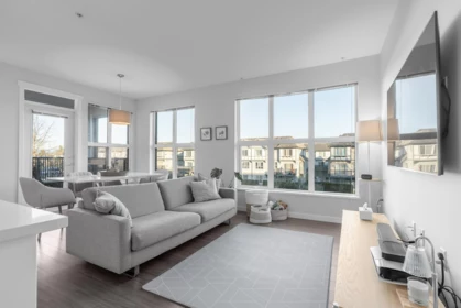 Front exterior of 228 9551 Alexandra Road, Richmond, BC