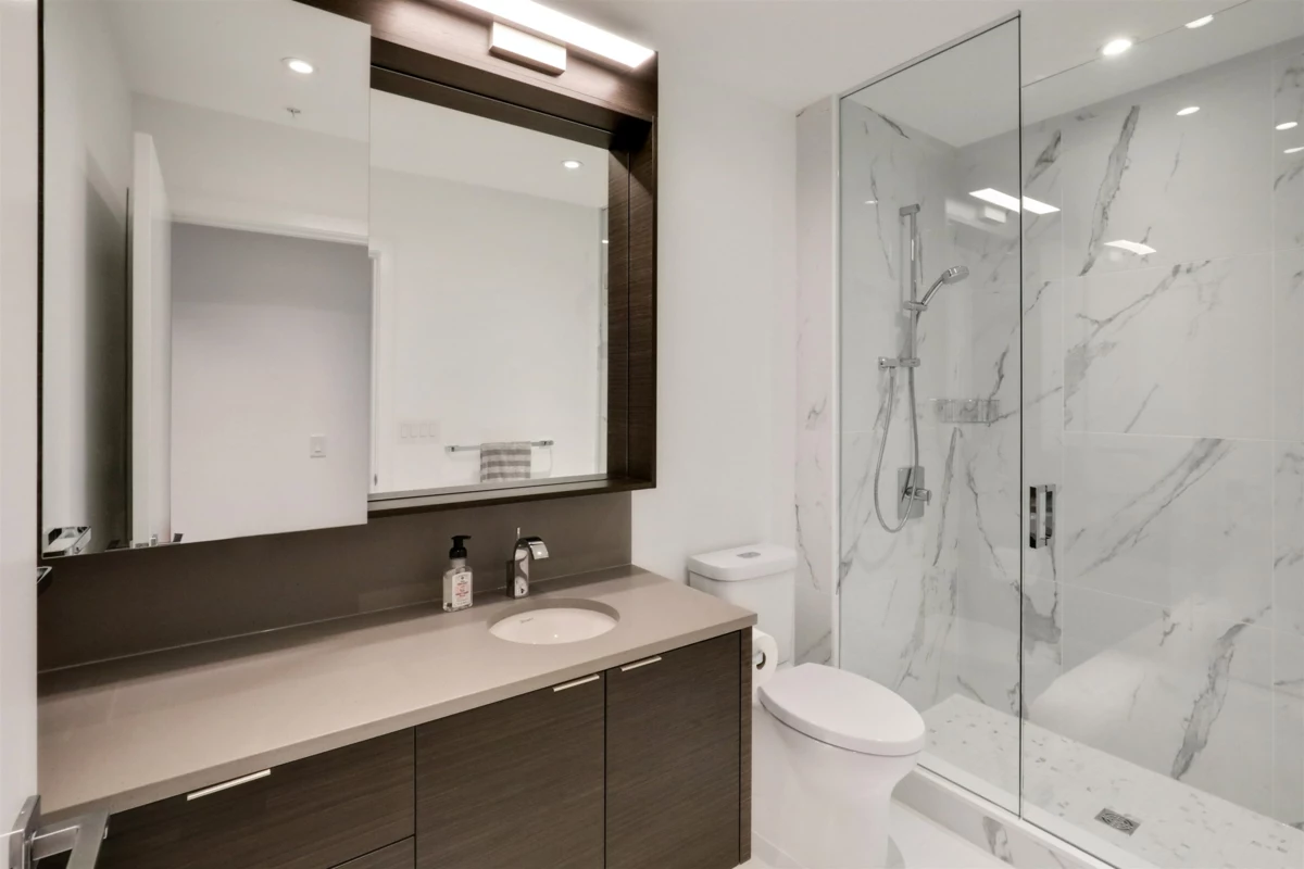 Kitchen Island Photo of 1302 1688 Pullman Porter Street, Vancouver, BC