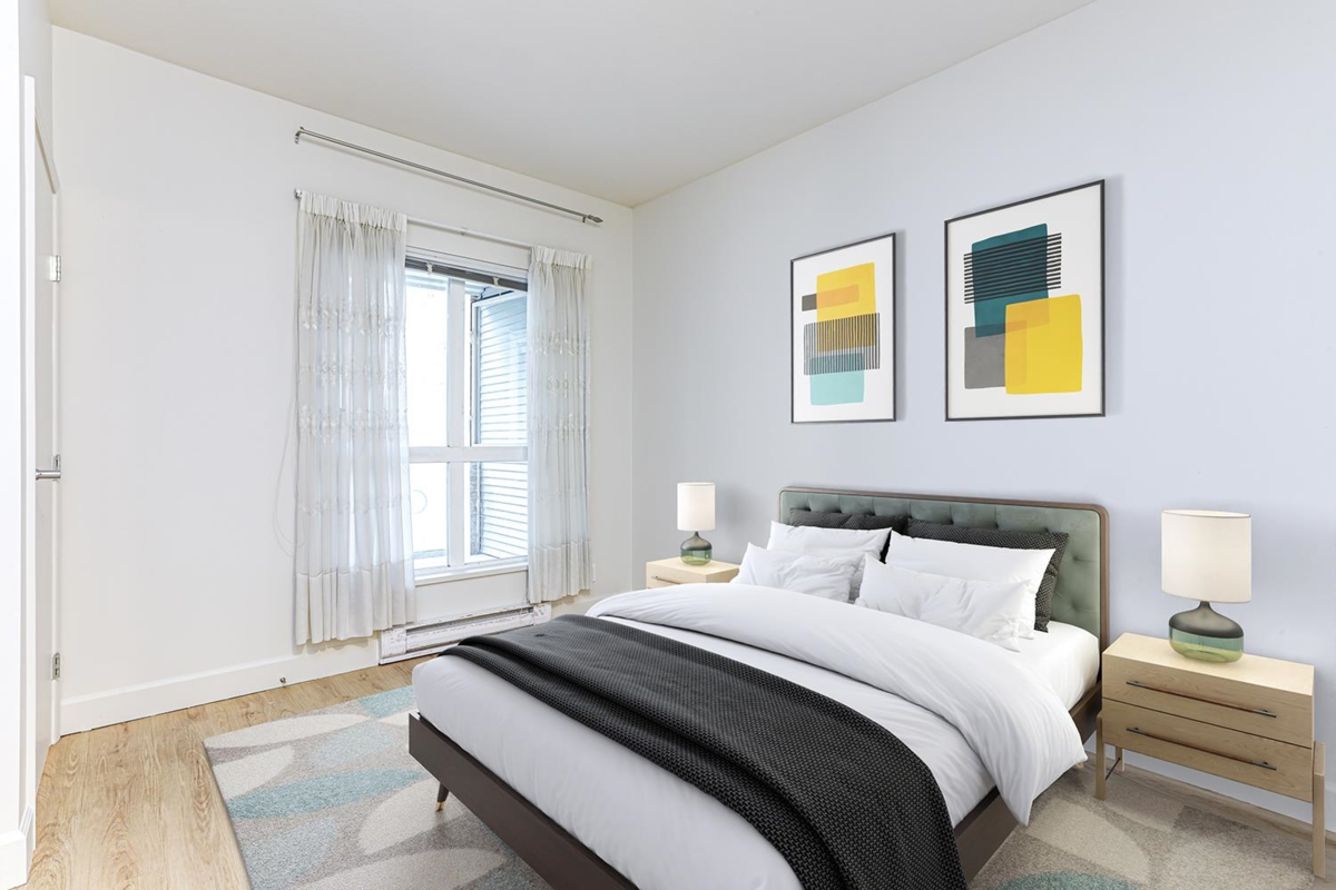 Exterior Rear Photo of 211 6198 Ash Street, Vancouver, BC