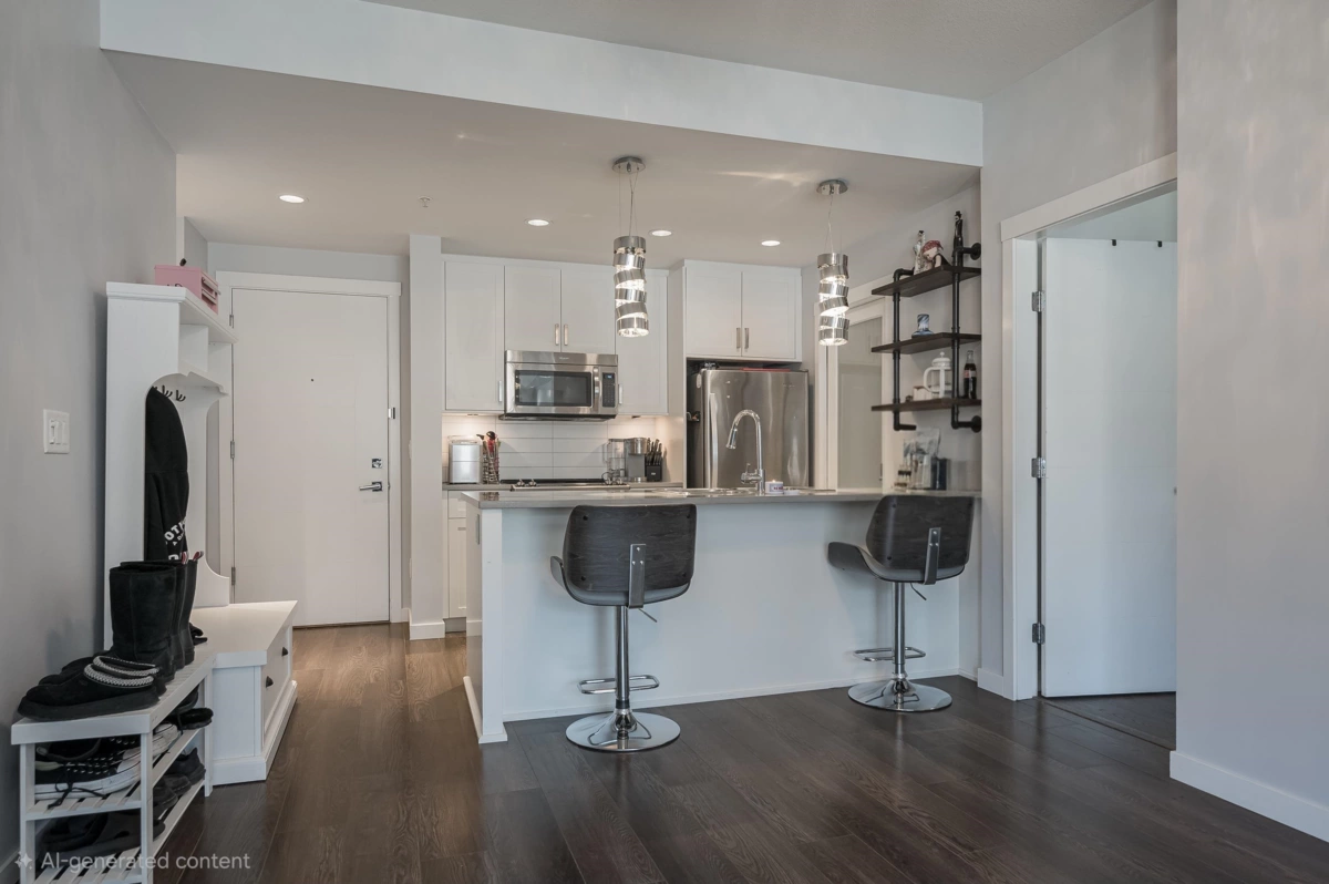 Dining Area Photo of 408 2242 Whatcom Road, Abbotsford, BC