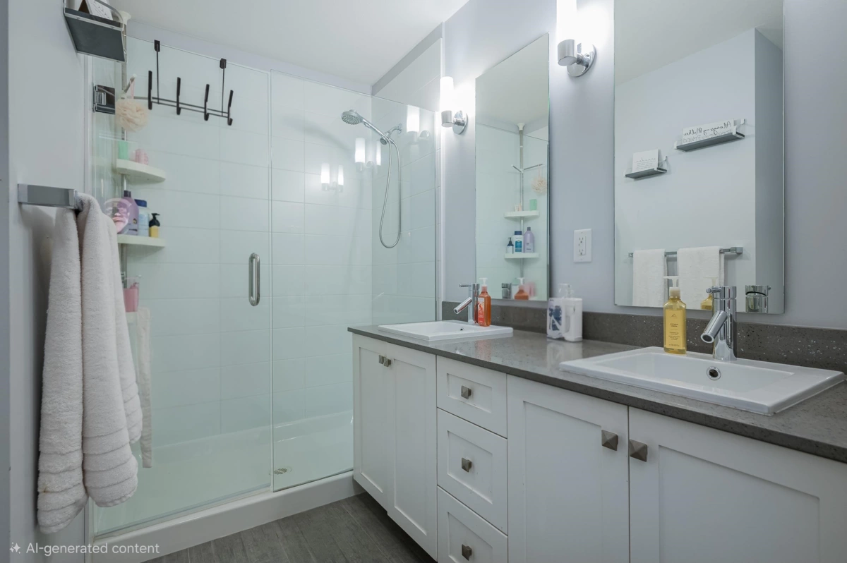 Guest Bathroom Photo of 408 2242 Whatcom Road, Abbotsford, BC