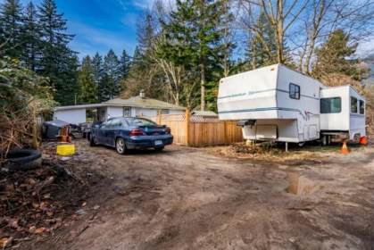 Aerial View of 621 Water Avenue, Hope, BC