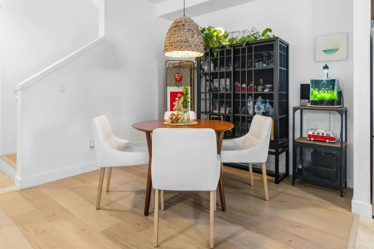 Dining Area Photo of 18 11393 Steveston Highway, Richmond, BC