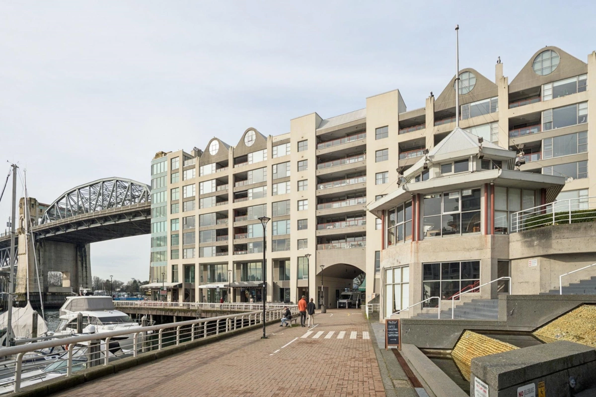 Outdoor Deck Photo of 203 1008 Beach Avenue, Vancouver, BC