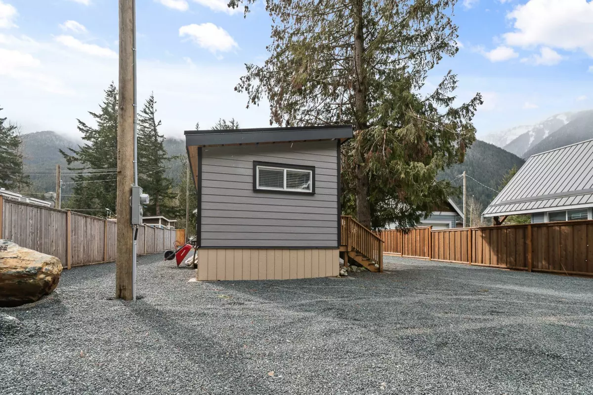 Backyard Photo of H113 Strawberry Lane, Sunshine Valley, BC