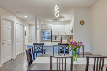 Kitchen Island Photo of 311 128 W 8th Street, North Vancouver, BC