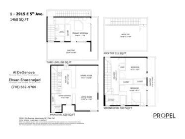 Office / Den Photo of 1 2915 E 5th Avenue, Vancouver, BC