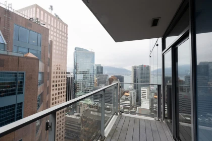 Aerial View of 2702 667 Howe Street, Vancouver, BC