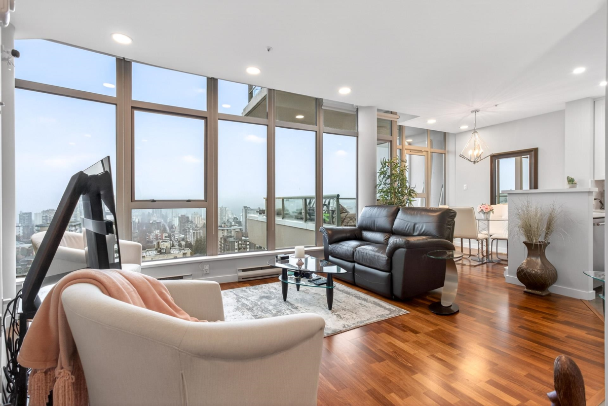 Family Room Photo of 1904 1277 Nelson Street, Vancouver, BC