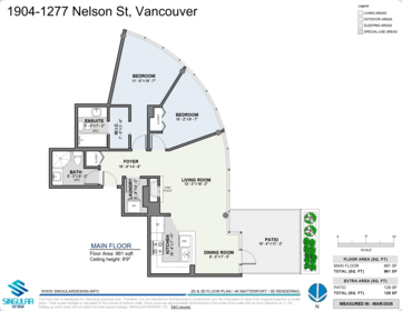 Playground / Recreational Area Near 1904 1277 Nelson Street, Vancouver, BC