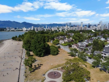 Aerial View of 101 2121 W 6th Avenue, Vancouver, BC