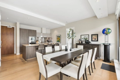 Kitchen Island Photo of 603 181 Athletes Way, Vancouver, BC