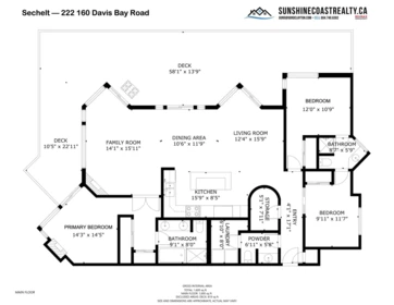 Backyard Photo of 222 5160 Davis Bay Road, Sechelt, BC