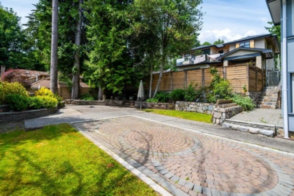 Aerial View of 1650 Mathers Avenue, West Vancouver, BC