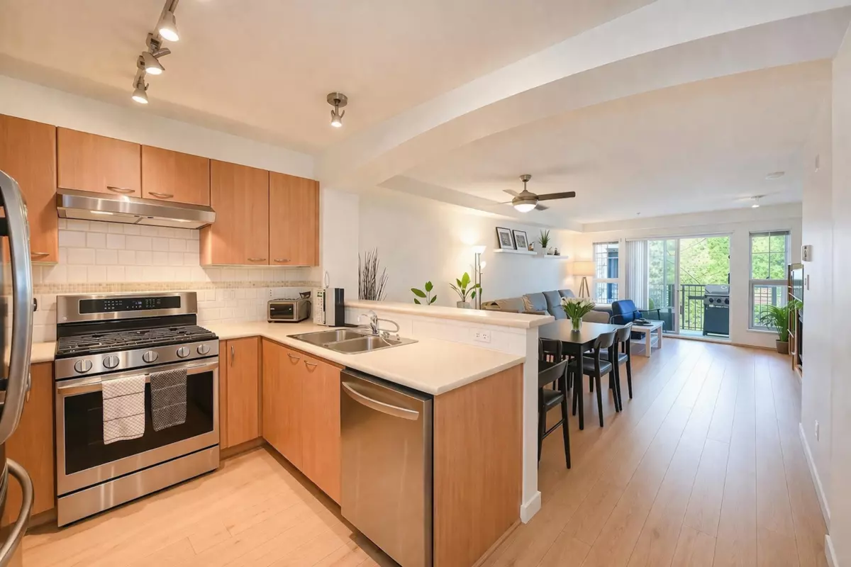 Living Room Photo of 208 2958 Silver Springs Boulevard, Coquitlam, BC