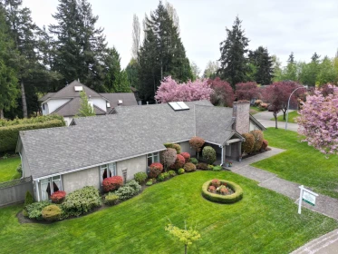 Aerial View of 1884 139a Street, Surrey, BC