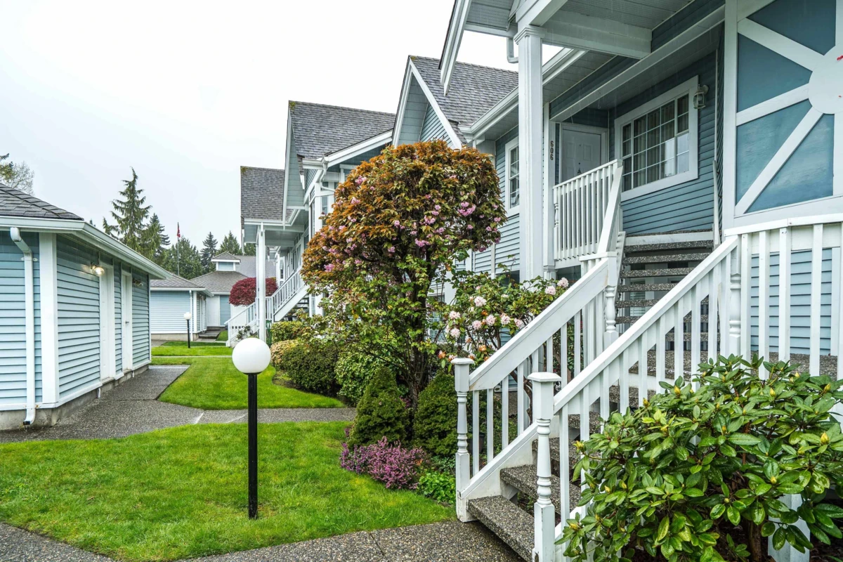 Exterior Rear Photo of 606 9131 154th Street, Surrey, BC