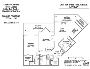 Aerial View of 104 27358 32 Avenue, Langley, BC