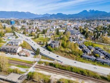 Aerial View of 309 11566 224 Street, Maple Ridge, BC