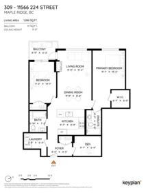 Playground / Recreational Area Near 309 11566 224 Street, Maple Ridge, BC