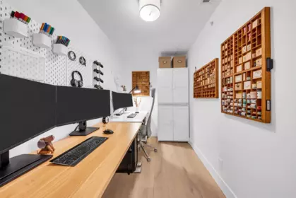 Basement Recreation Room Photo of 305 2707 Library Lane, North Vancouver, BC