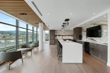 Outdoor Kitchen Photo of 703 755 Harbourside Drive, North Vancouver, BC