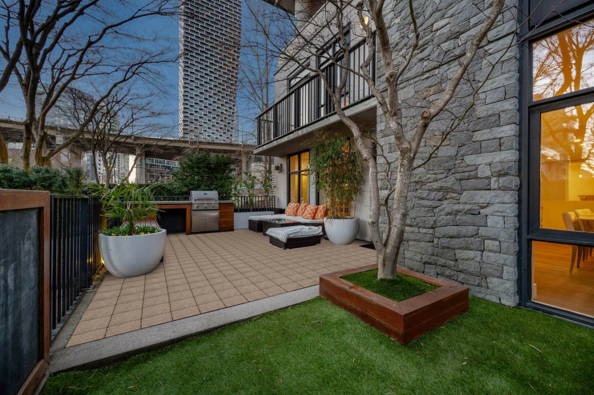 Exterior Rear Photo of 595 Beach Crescent, Vancouver, BC