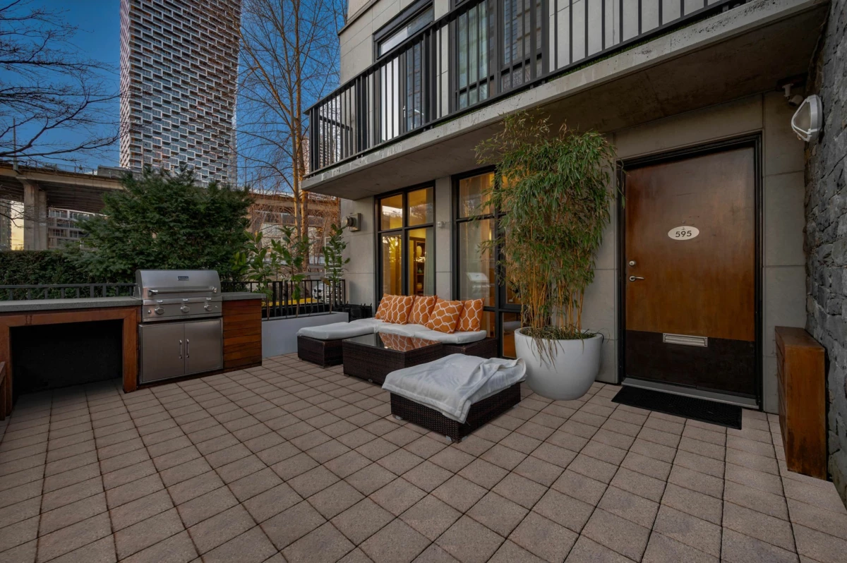 Family Room Photo of 595 Beach Crescent, Vancouver, BC