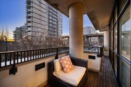 Outdoor Deck Photo of 595 Beach Crescent, Vancouver, BC