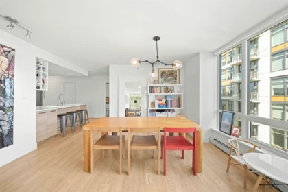 Kitchen Island Photo of 908 1783 Manitoba Street, Vancouver, BC
